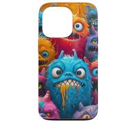 Halloween Cartoon Monster Parade Case for iPhone 13 Pro