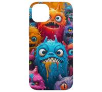 Halloween Cartoon Monster Parade Case for iPhone 14 Plus