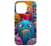 Halloween Cartoon Monster Parade Case for iPhone 14 Pro Max