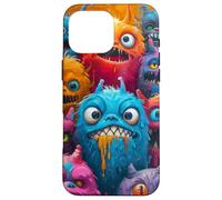 Halloween Cartoon Monster Parade Case for iPhone 16 Pro Max