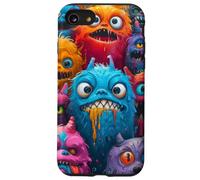 Halloween Cartoon Monster Parade Case for iPhone SE (2020) / 7/8