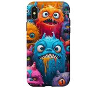 Halloween Cartoon Monster Parade Case for iPhone X/XS