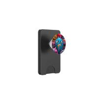 Halloween Cartoon Monster Parade PopSockets PopWallet for MagSafe