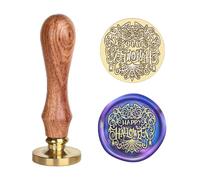 Halloween Carved Stamp Head and Wood Handle Replaceable Stamp Head for Seal Letter Envelope Craft Embellishment Scrapbooking Stamps Halloween