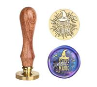 Halloween Carved Stamp Head and Wood Handle Replaceable Stamp Head for Seal Letter Envelope Craft Embellishment Scrapbooking Stamps Halloween