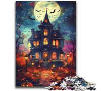 Halloween Castle 2000 Pieces Jigsaw Puzzles For Teens And Adults,Challenging Game Gifts for Is Ideal As A Gift for The Whole Family (70X100cm)