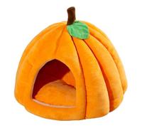 Halloween Cat Bed - Kitten Wren House Festive Pet Design Soft Comfortable Closed Design | Decorative Seasonal Supplies