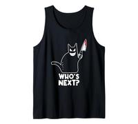 Halloween Cat Cat Lover Black Cat Whos Next Tank Top