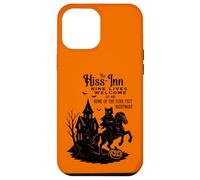 Halloween Cat Rider Design with Haunted Dark House & Pumpkin Case for iPhone 12 Pro Max