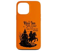 Halloween Cat Rider Design with Haunted Dark House & Pumpkin Case for iPhone 13 Pro Max