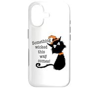 Halloween Cat - Shakespeare Something Wicked This Way Comes! Case for iPhone 17