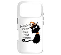 Halloween Cat - Shakespeare Something Wicked This Way Comes! Case for iPhone 17 Pro
