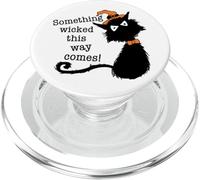 Halloween Cat - Shakespeare Something Wicked This Way Comes! PopSockets PopGrip for MagSafe