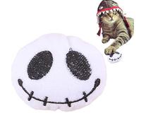 Halloween Cat Toys - Cat Playful Treats, Bite Resistant Catnip Toys | Durablee Halloween-Themed Cat Toys, Interactive and Entertaining Eyeball and Skull Design Toys for Cats During Halloween