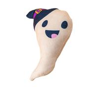 Halloween Catnip Toy, Indoor Pumpkin Ghost Shaped Cat Toy Plush Interactive Chew Bite Toys, Indoor Festive Holiday Cat Lover Gift, Horrible Halloween Cat Ghost Chew Toys for Kitten Cats (B)