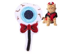 Halloween Catnip Toy - Pumpkin Ghost Shaped Cat Toys | Plush Interactive Chew Bite Toys | Indoor Cats Cute & Funny Exercise Plaything, Innovative Eyeball And Skull Design, Soft Plush For All Breeds