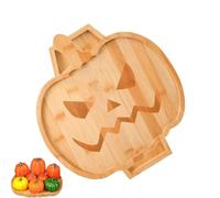 Halloween Charcuterie Board | Coffin Pumpkin Wooden Food Plate,Snack Charcuterie Boards for Halloween Party Wedding Outdoor Restaurant Kitchen Picnic Pool Holiday Camping