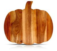 Halloween Charcuterie Boards Gifts Pumpkin Shaped Wooden Cutting Boards for kitchen Halloween Cheese Board Fall Kitchen Decor Fruit Veggie Trays for Halloween Pumpkin Platter Chopping Board