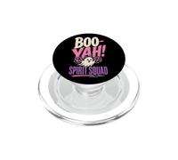 Halloween Cheerleading Boo-Yah Spirit Squad Cute Ghost PopSockets PopGrip for MagSafe