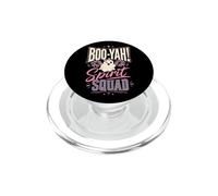 Halloween Cheerleading Boo-Yah Spirit Squad Cute Ghost PopSockets PopGrip for MagSafe