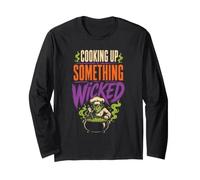 Halloween Chef Cooking Up Something Wicked Gift Long Sleeve T-Shirt