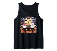 Halloween Chickens Witch Vampire Mummy Kids Costume Funny Tank Top
