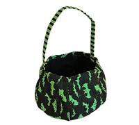 Halloween Children's Candy Basket, Kids Sweet Bucket Halloween, Pumpkin Treat Tote Bag, Festive Night Grab Pail, Family Trick Container, 1.18 Inches, For Festival