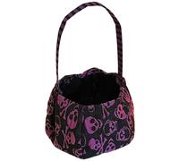 Halloween Children's Candy Basket, Kids Sweet Bucket Halloween, Pumpkin Treat Tote Bag, Festive Night Grab Pail, Family Trick Container, 1.18 Inches, For Festival