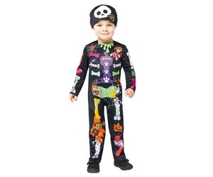 Halloween Childs Paw Patrol Skeleton Costume