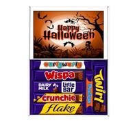 Halloween Chocolate Gift Box - Assorted Chocolate Selection Gift Hamper for Kids, Friends, Family, Trick or Treat, Halloween Party Favors & Seasonal Gifts
