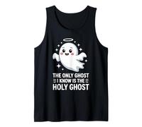 Halloween Christian The Only Ghost I Know is The Holy Ghost Tank Top