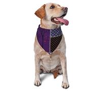 Halloween Christmas Geometric Spring Dog Bandanas Boy Bulk Puppy Kerchief Adjustable Soft Triangle Bibs Accessories for Small Medium Large Dogs Cats White