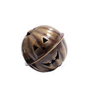 Halloween Christmas Vegetable Tune Toll Garnishes With Manifestation Face Plan For Gathering Suspended Ornamentation Permanent Iron Substance Metal Halloween Christmas Bells