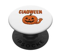 Halloween? Ciaoween! Funny pun for fans of all things spooky PopSockets Adhesive PopGrip