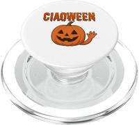 Halloween? Ciaoween! Funny pun for fans of all things spooky PopSockets PopGrip for MagSafe