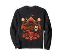Halloween Circus Spooky Vintage Creepy Carnival Clown Sweatshirt