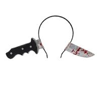 Halloween Cleaver Headband Bloody Scary Funny Props