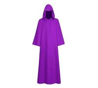Halloween Cloak Elf Knight Robe Halloween Carnival Medieval Vintage Wizard Role Playing Shawl Gothic Performance Attire Garment