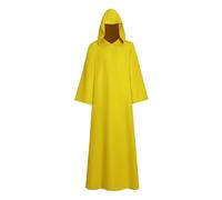 Halloween Cloak Elf Knight Robe Halloween Carnival Medieval Vintage Wizard Role Playing Shawl Gothic Performance Attire Garment