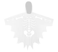 Halloween Cloak Kids Ghost Medieval Cape Costume