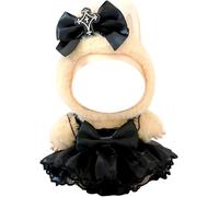 Halloween Clothes for Labubu (NO Doll), Assorted Handcrafted Set for 17cm Doll, Stylish Holiday Clothes Accessories (Sweet Cool Lolita)