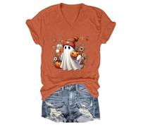 Halloween Clothes Ladies Tops Tunic for Women UK Sequin Top White Blouse Spring Outfits T Shirts Maternity Workout Denim Shirt Womens Tshirts Smock Dresses Elderly Office Wear Summer Vest Blouses