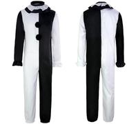 Halloween Clowns Costume Bodysuit, Terrifier Clowns Cosplay Bodysuit, Halloween Art the Clowns Costume Jumpsuit, The Jokers Killers Movie Cosplay Carnival Partys Adult Costume Outfit for Halloween