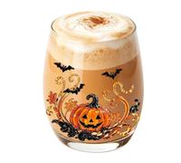 Halloween Cocktail Glass - 420ml Capacity Spooky Design Glasses Part