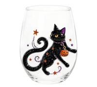 Halloween Cocktail Glass - 420ml Capacity Spooky Design Glasses Part