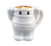 Halloween Coffee Mugs | Ceramic Holiday Tea Cup Drinkware | Seasonal Kitchen Mug for Hot Cocoa Latte Beverages Water Wine Coffee Tea Cold Drinks Home Party Decoration Fall Festival