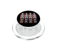 Halloween Coffin Row Jack O Lantern Pumpkin Skull Gift PopSockets PopGrip for MagSafe