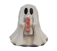 Halloween Cokes Ghost,Cute Ghost Drink Holder, Fun Festive Halloween Drink Holder Personalized Desktop Decoration, Swap Cans Anytime For Home Party Holiday Decoration