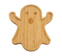Halloween Cold Meat Chopping Board, Cute Halloween Trays, Multifunctional Wooden Tray, Decorative Serving Tray, Halloween Food Tray, Ghost Design Cold Meat Board