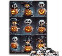 Halloween Collage Jigsaw Puzzles for Adults 1000 Pieces,Stress Reliever Difficult Challenge Suitable for Desktop Decoration (50x75cm)